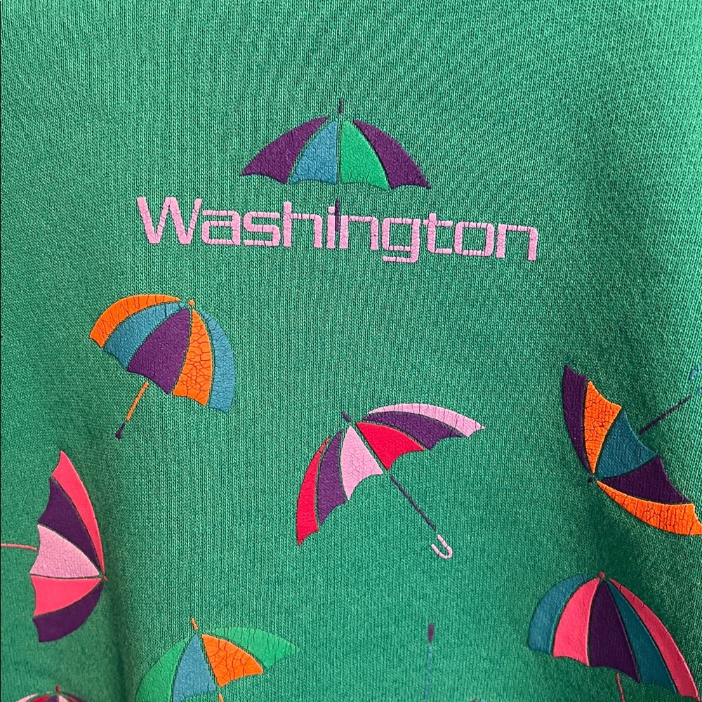 Vintage Washington Morning Sun Sweatshirt L - Picture 2 of 5